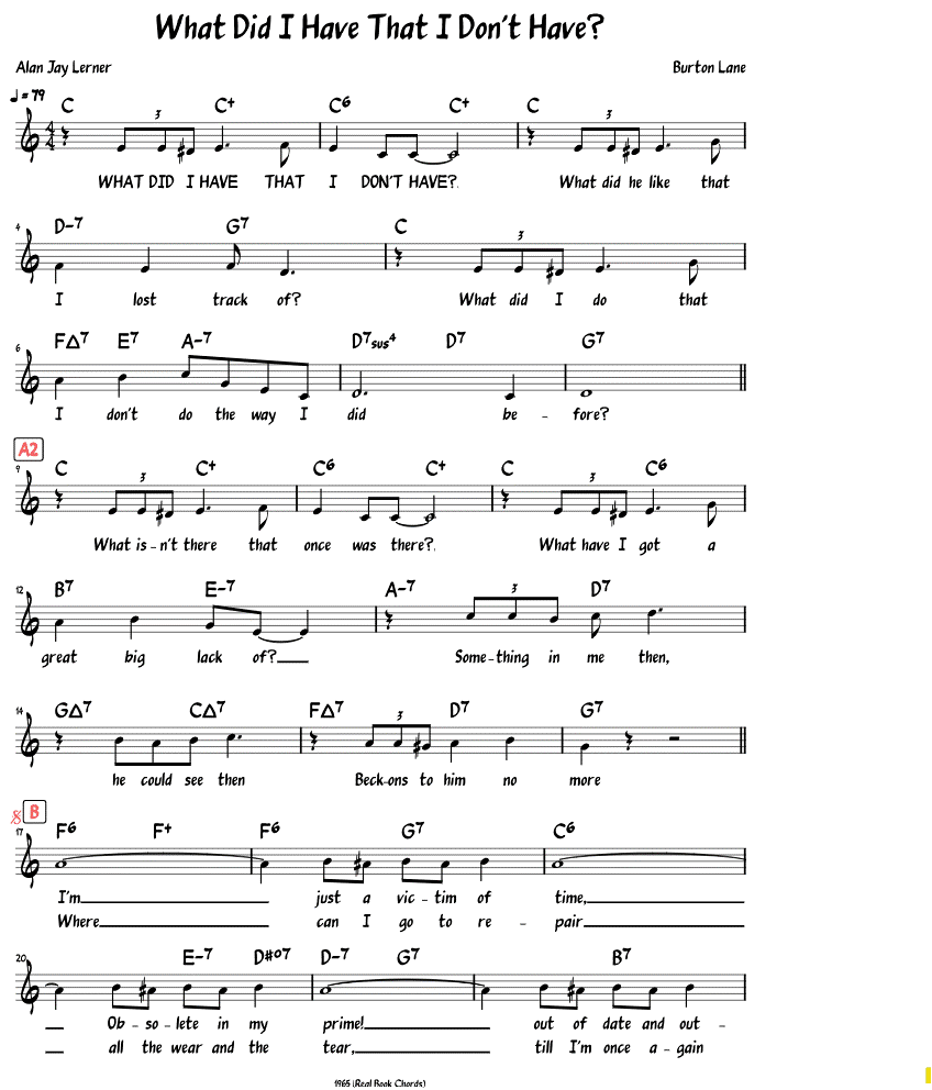 Sheet Music